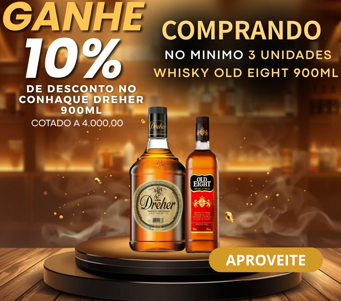 Ganhe 10% de desconto