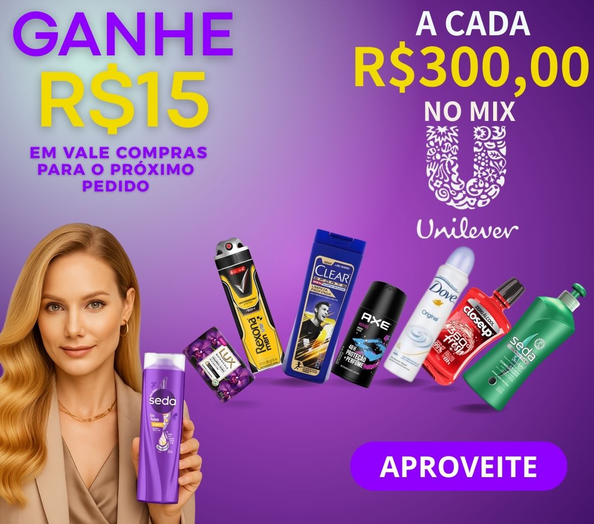 Vale R$15 de desconto