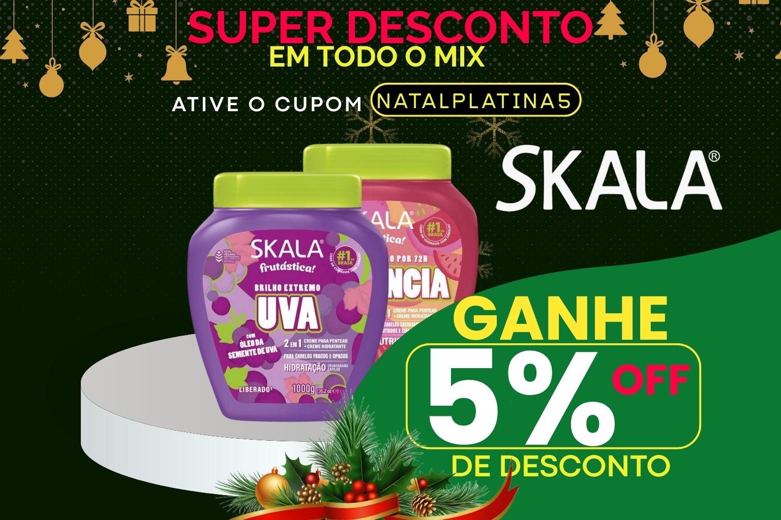 5% OFF em TODO O MIX NESTLÉ